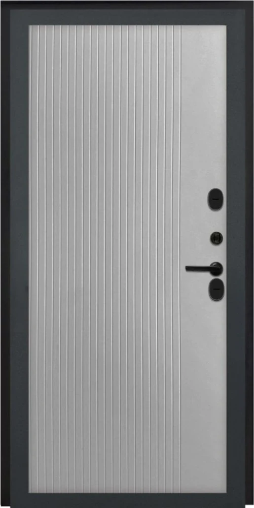 Входная дверь ДвериПРО Модель L-46 ФЛ-790 Velutto Grigio DPRO201247 внутренняя сторона